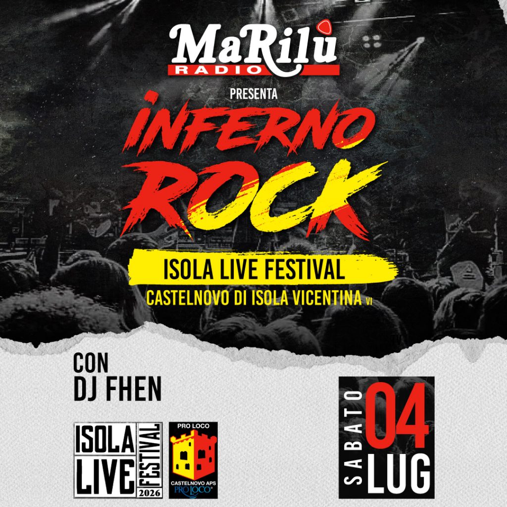 Evento Inferno Rock @ Isola Live Festival